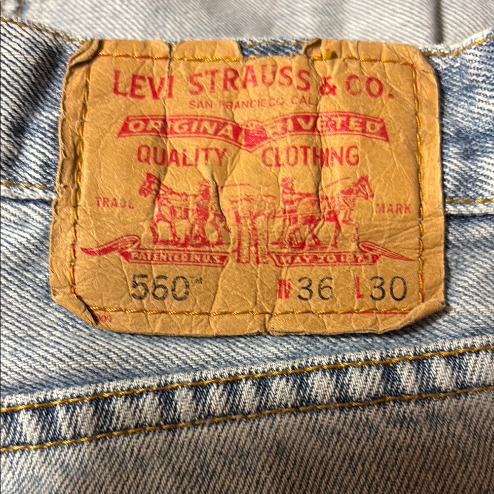 Levis 560 Comfort Fit 560 Blue Jeans Measurements In Pics